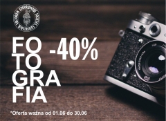 Miesiąc Fotografii w Krakowie - rabat 40% na książki fotograficzne i albumy