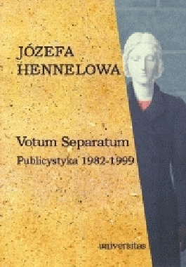 Votum separatum. Publicystyka 1982-1999